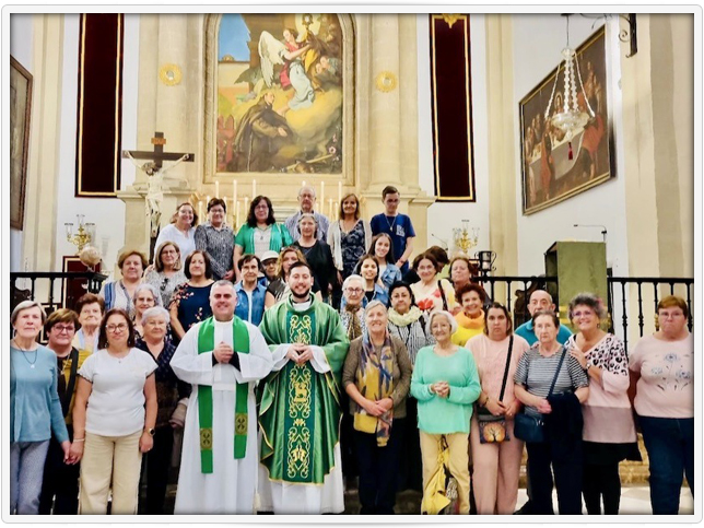 Las parroquias del Alto Andarax peregrinan a Guadix para ganar la gracia del Año Jubilar de la Esperanza. Alto Andarax Peregrinación