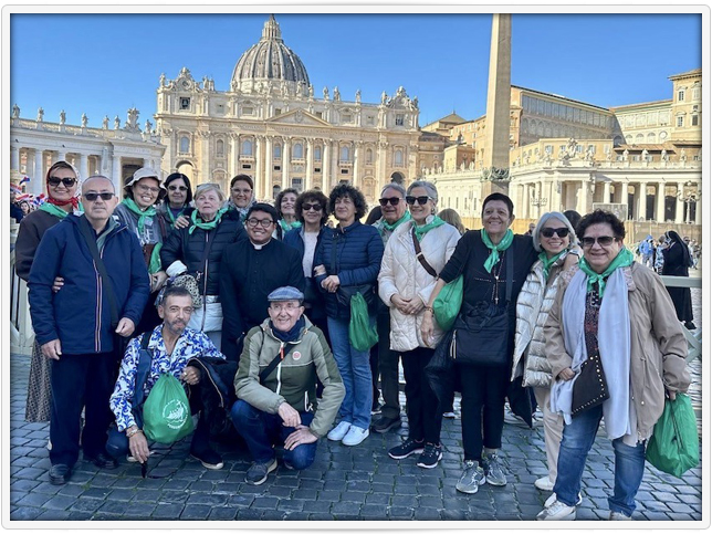 Feligreses de Vélez Blanco y María peregrinan a Roma para ganar el Jubileo. Roma
